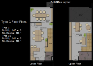 Type C floor Plan Office