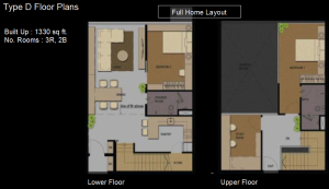 Type D floor Plan Home